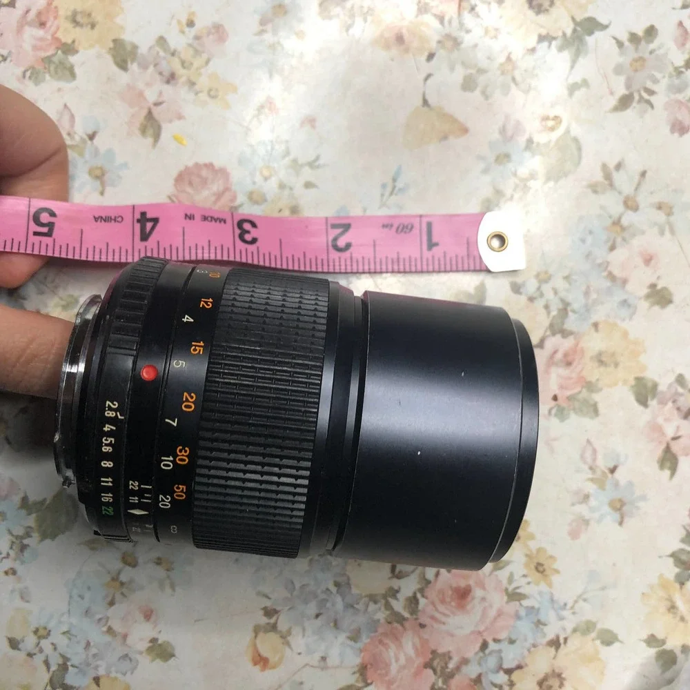 Vintage Made in Japan MD Minolta Celtic 1:2.8 135mm Lens